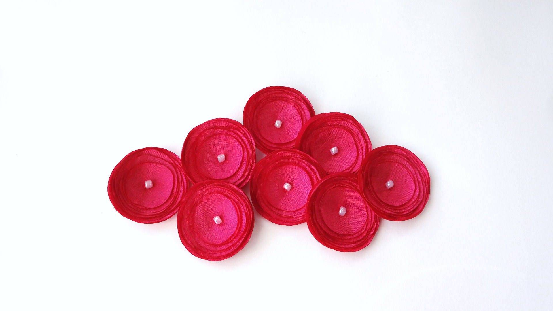 Fuchsia Pink Kleine Seide Mohn Verzierung Fuchsia Pink Kleine Seide Mohn Verzierung von chocolatebird
