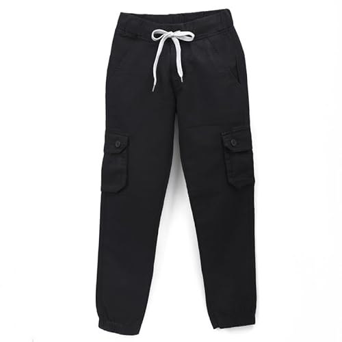 chopper club Jungen Cargohose aus Baumwolle im Slim Fit Black 30 von chopper club