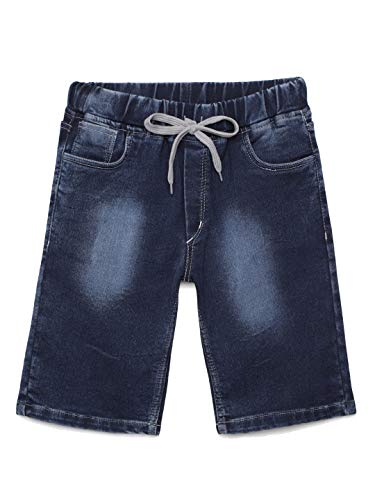 chopper club Jungen Denim Shorts Kurze Hosen Regular Fit aus Stretchable Dehnbarer Denim DX 30 von chopper club