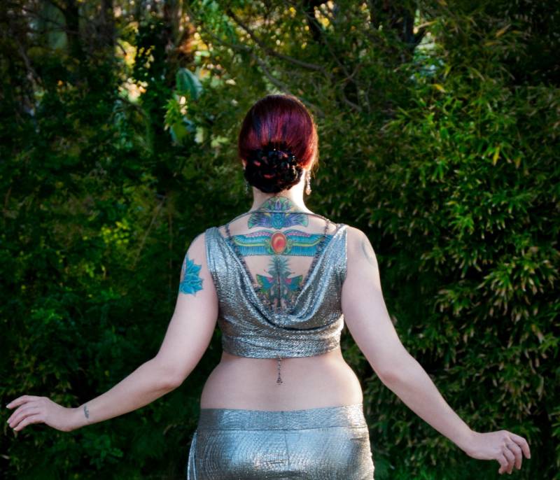 Altes Hollywood Choli, Geschwärztes Silber von chovihani