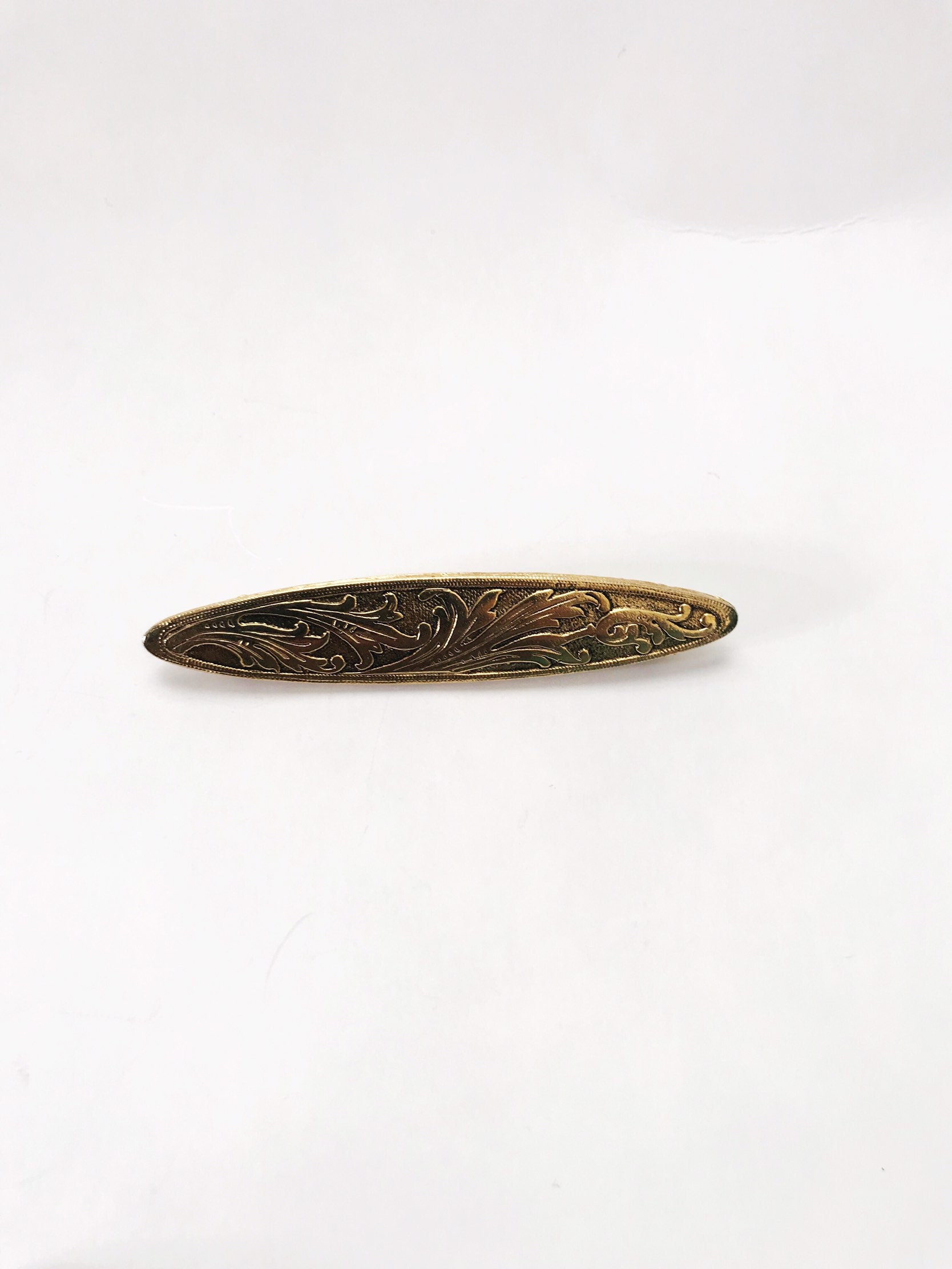 Vintage Brosche 1980Er Jahre Blattanstecknadel von chrisaliciavintage