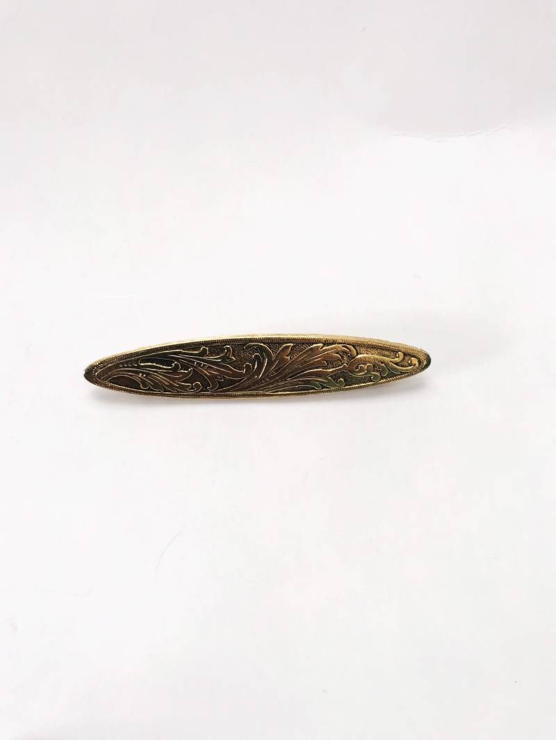 Vintage Brosche 1980Er Jahre Blattanstecknadel von chrisaliciavintage