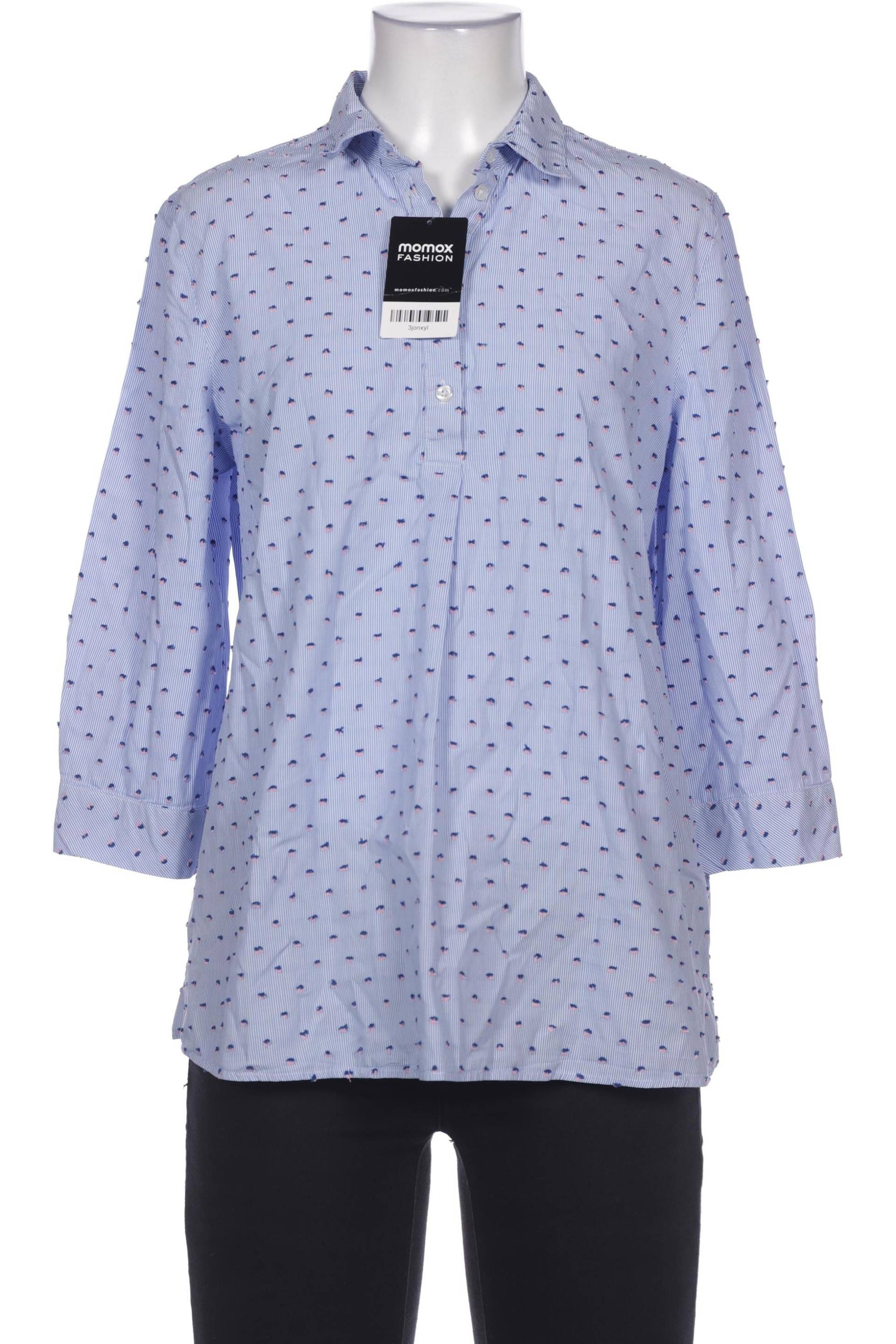 Christian Berg Damen Bluse, blau von christian berg