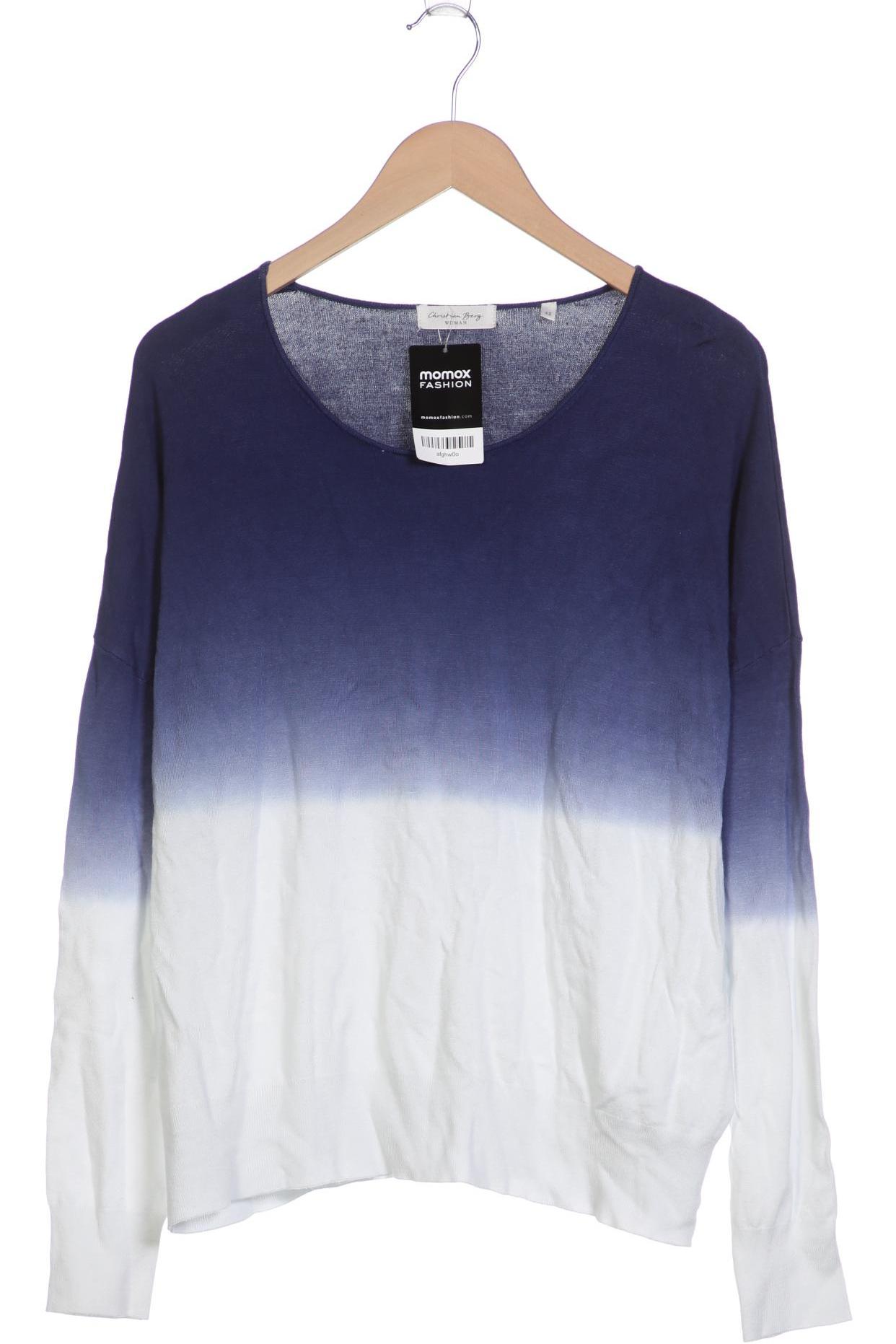 Christian Berg Damen Pullover, blau von christian berg