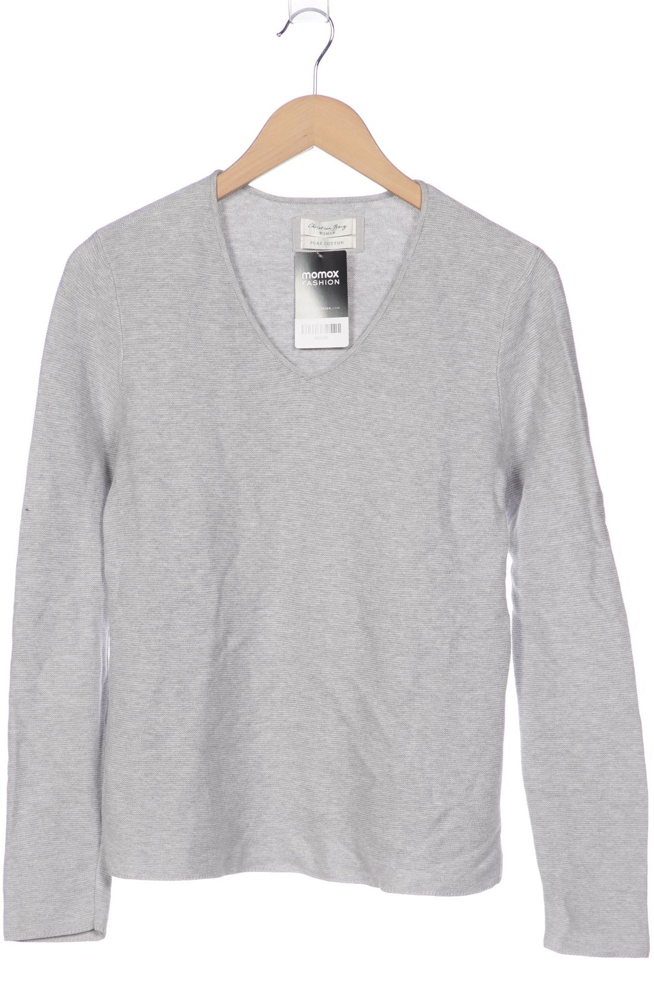 Christian Berg Damen Pullover, grau von christian berg