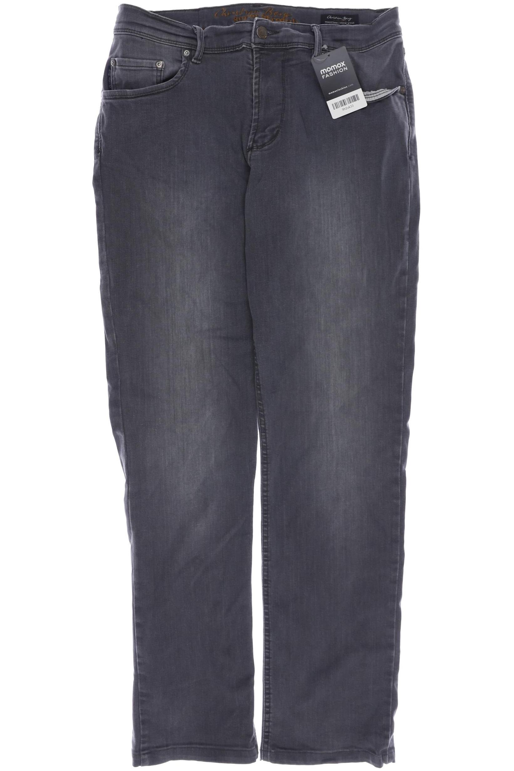 Christian Berg Herren Jeans, grau von christian berg