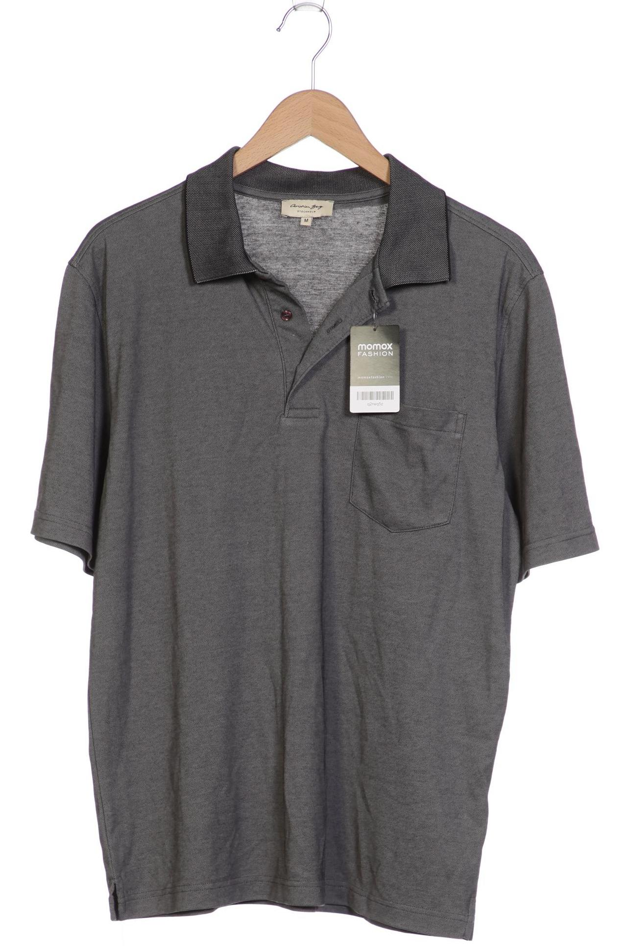 Christian Berg Herren Poloshirt, grau von christian berg