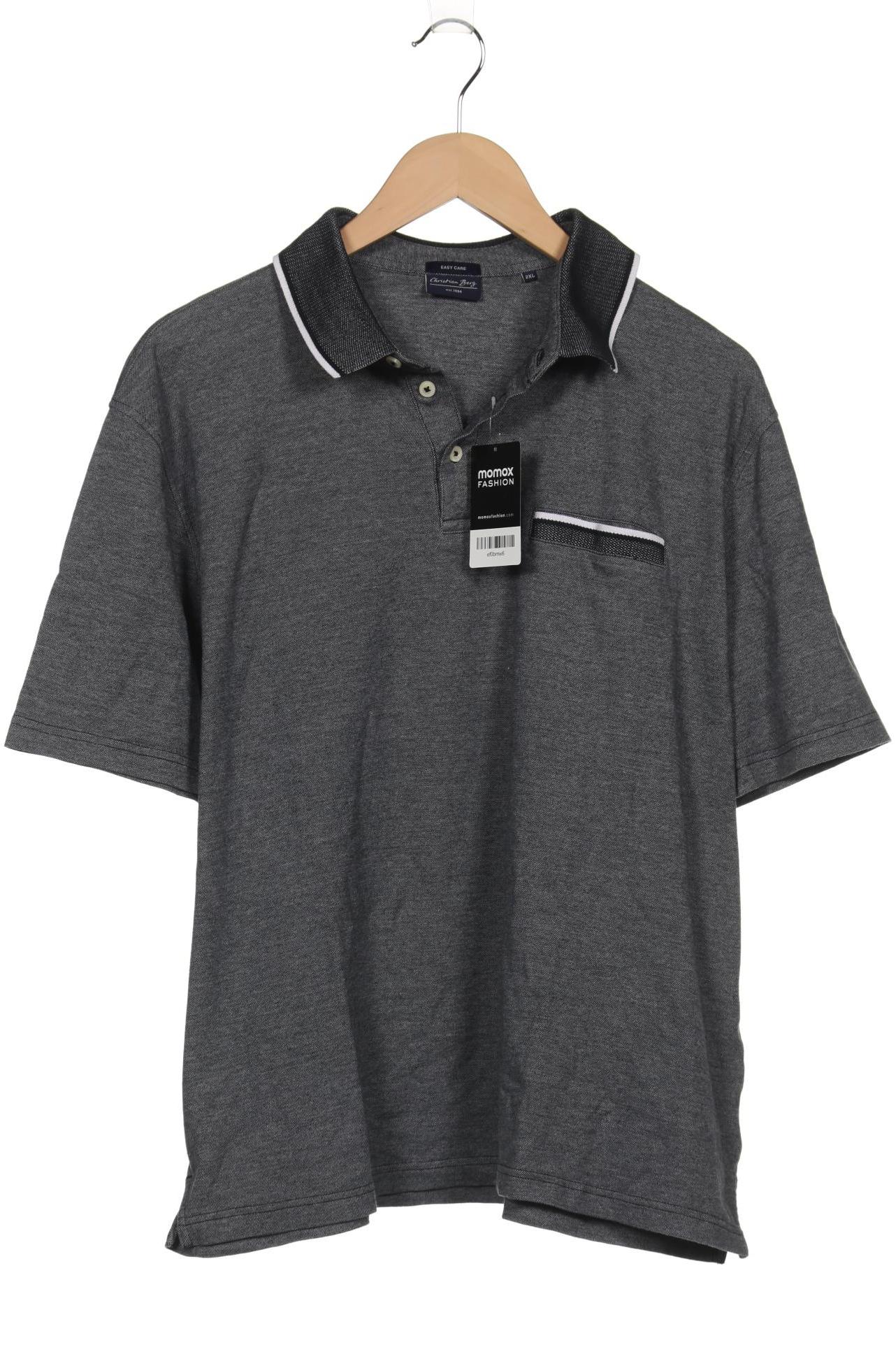 Christian Berg Herren Poloshirt, marineblau von christian berg