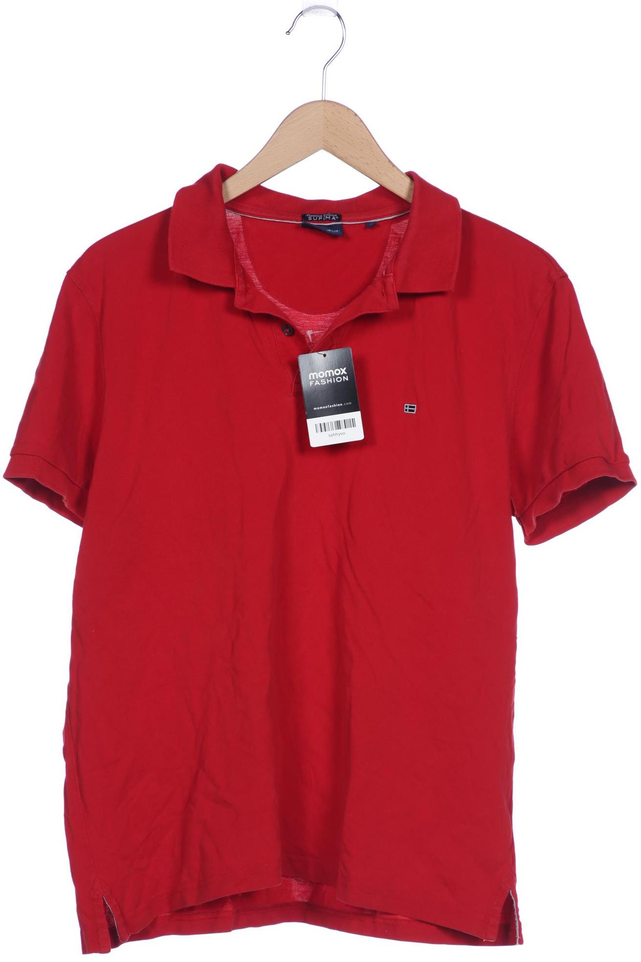 Christian Berg Herren Poloshirt, rot von christian berg