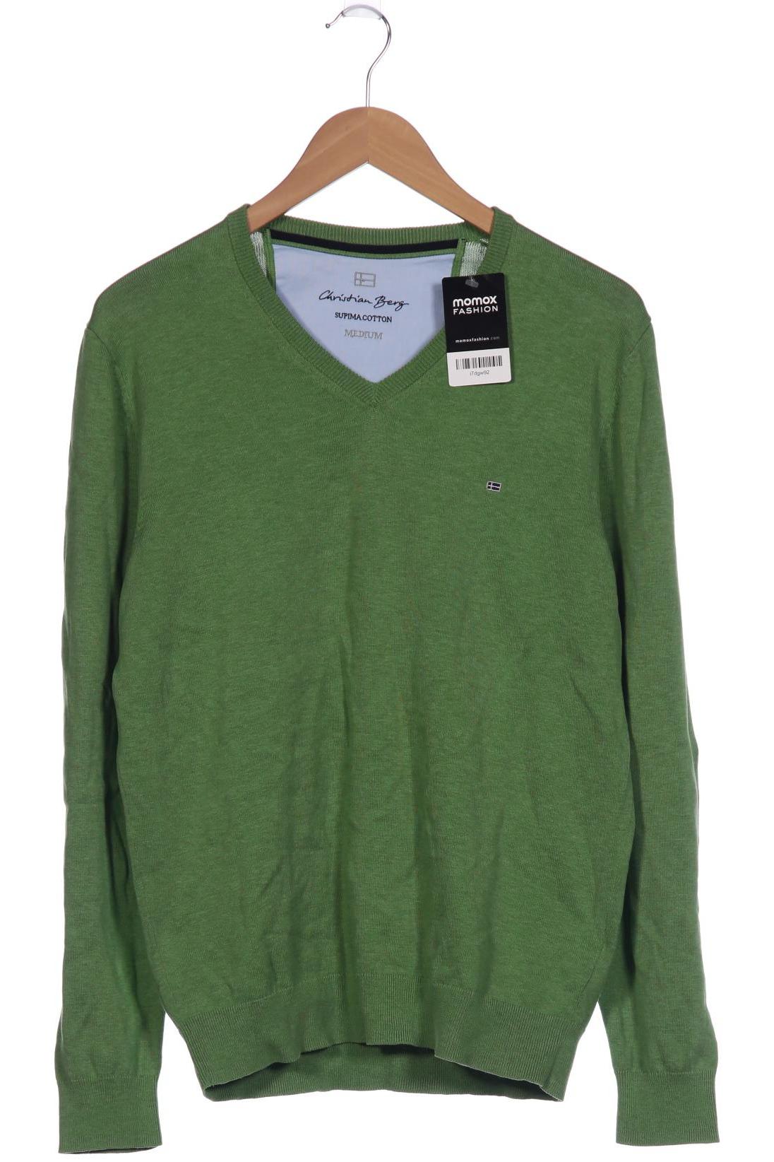 Christian Berg Herren Pullover, grün von christian berg