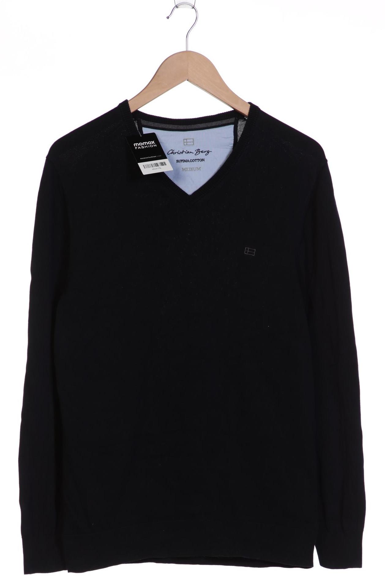 Christian Berg Herren Pullover, marineblau von christian berg