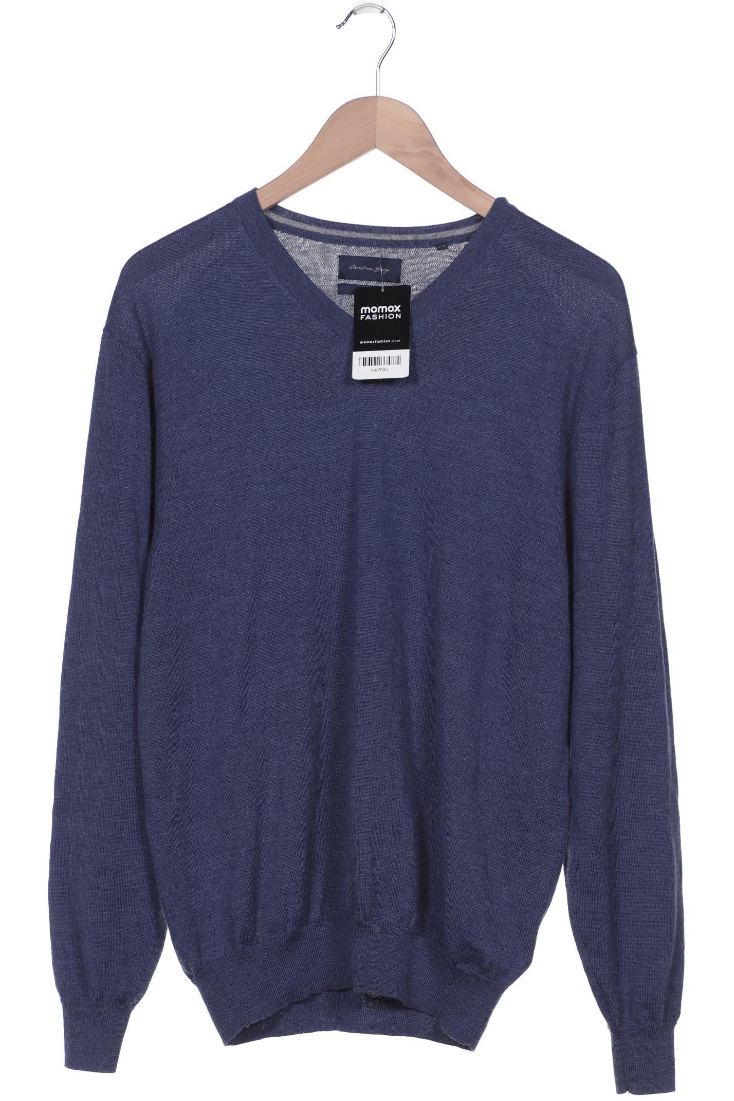 Christian Berg Herren Pullover, marineblau von christian berg