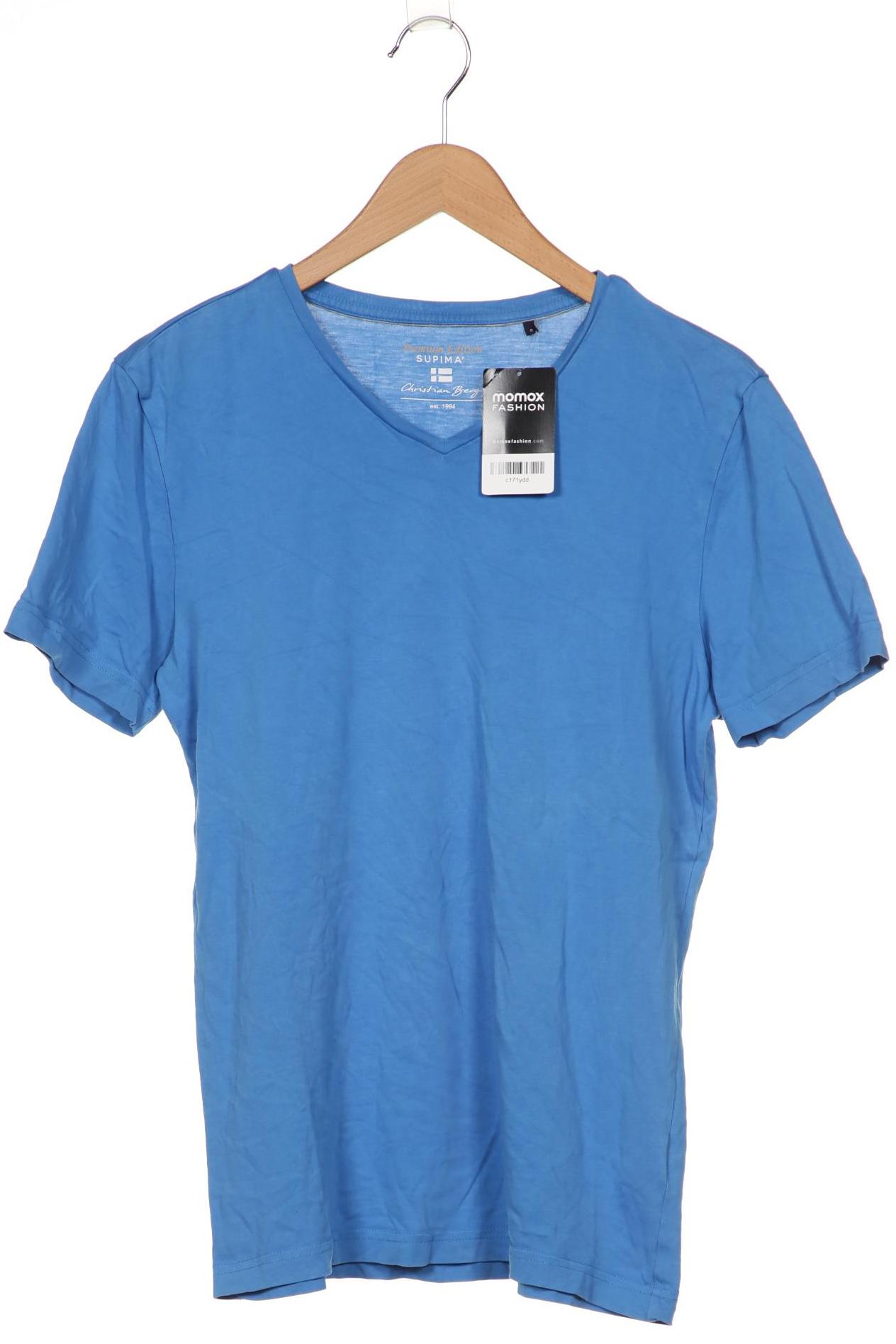 Christian Berg Herren T-Shirt, blau von christian berg