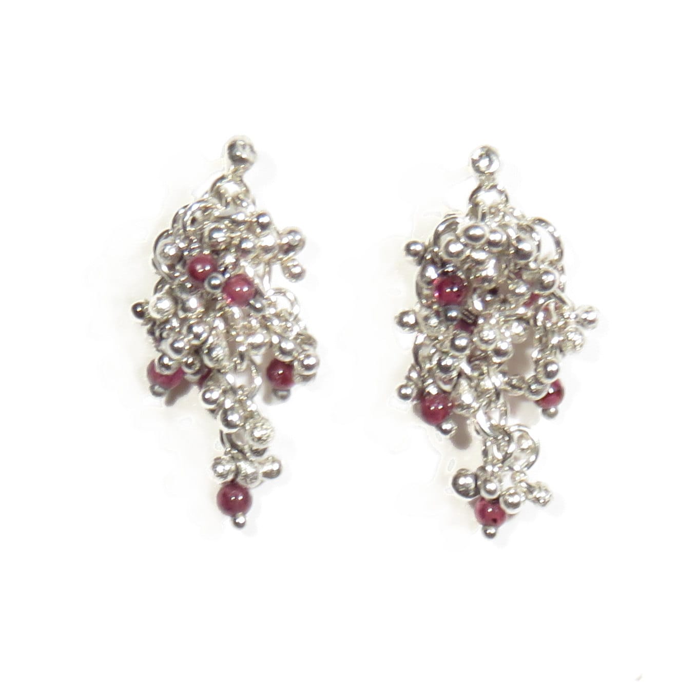 Ohrringe Mit Einer Granat Stufe von christinebossler