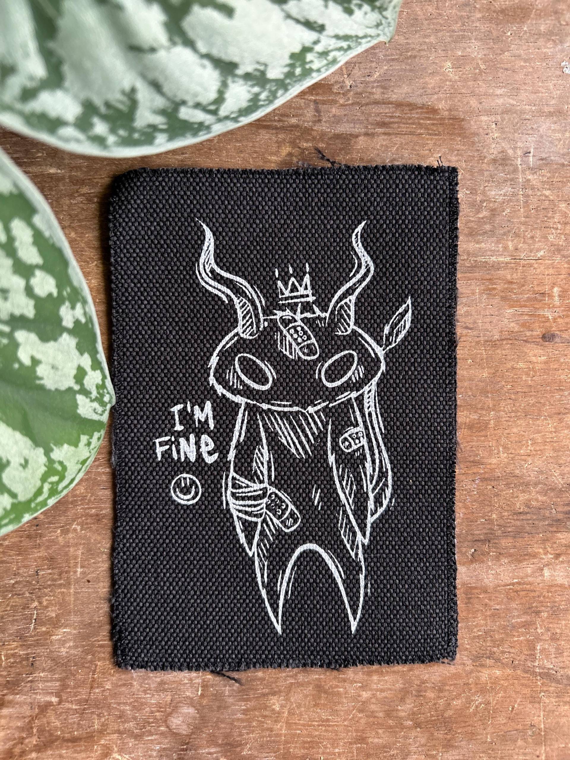 Patch "I'm Fine" Patch "I'm Fine" von chrizzlyarts