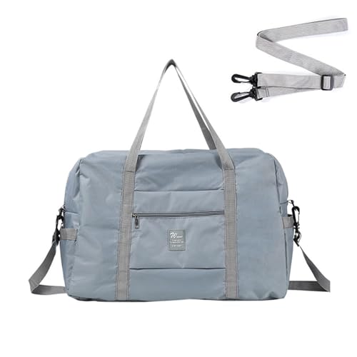 Gepäcktasche wasserdichte Reisetasche Weekender Übernachtungstasche Leichte Aufbewahrung Gepäck Duffle Bag Einkaufstasche Für Damen Und Herren Organizer Mit Mehreren Fächern von churuso