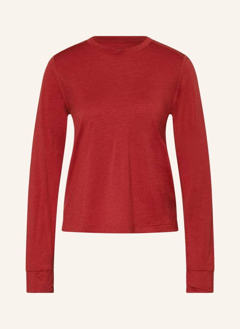 Ciele Athletics Laufshirt Hls Aus Merinowolle orange von ciele athletics