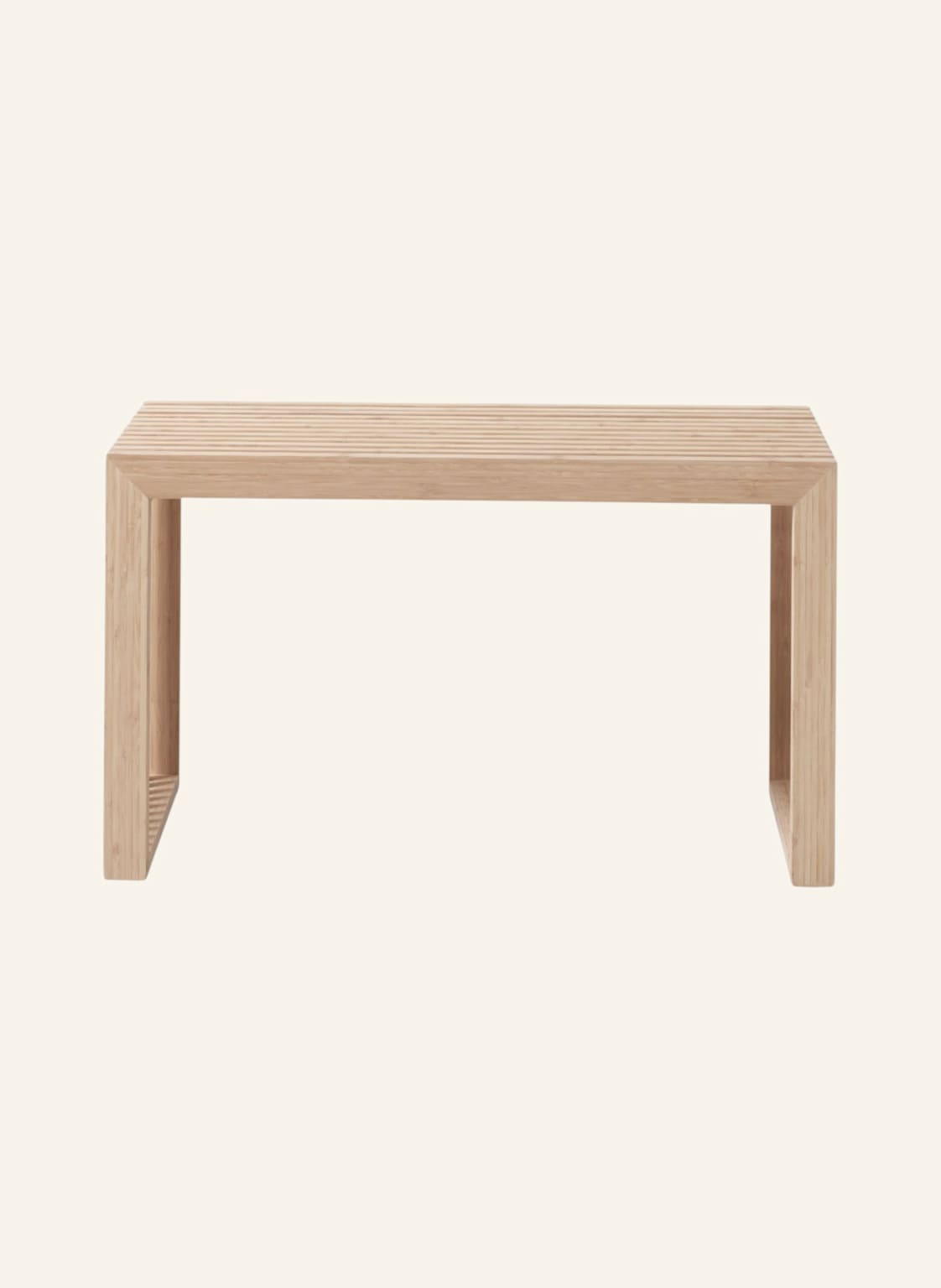 Cinas 2-Sitzer Bank Rib braun von cinas