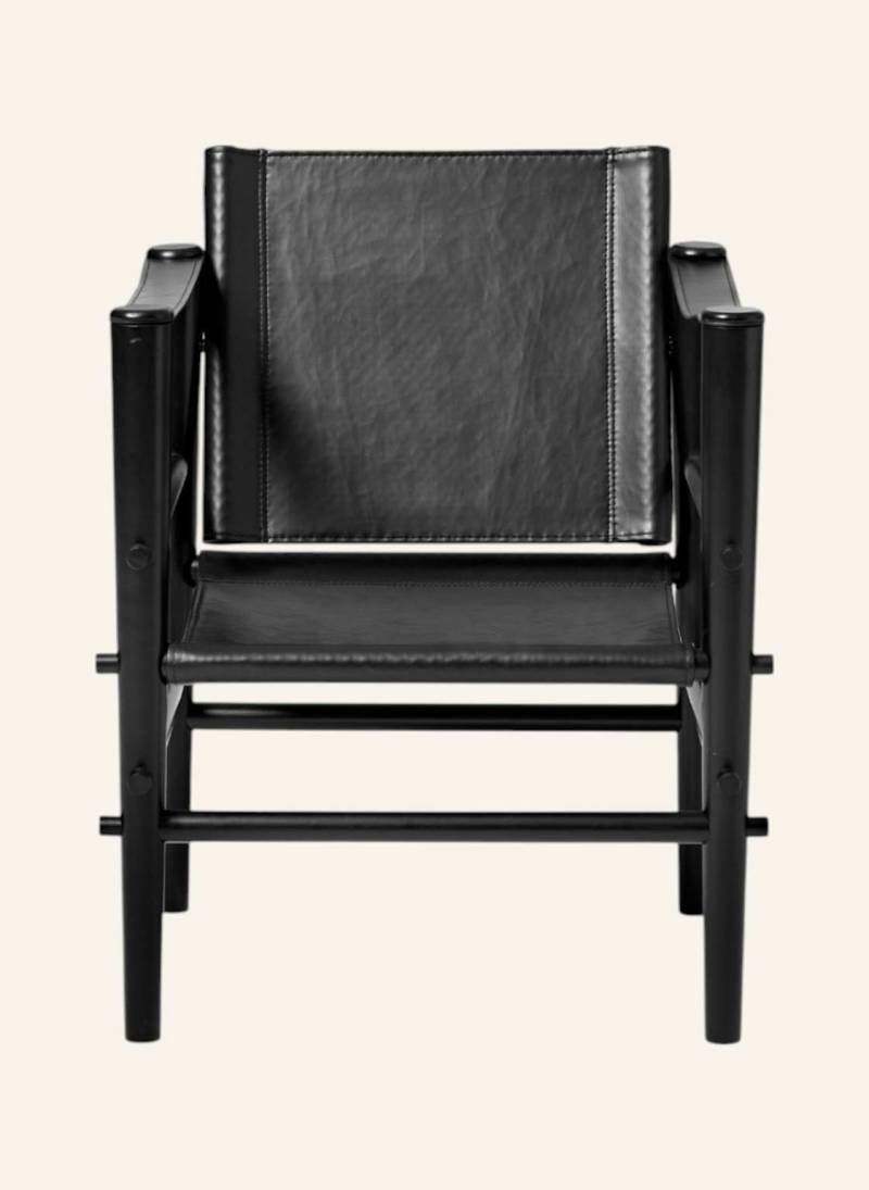 Cinas Lounge Safaristuhl Noble schwarz von cinas