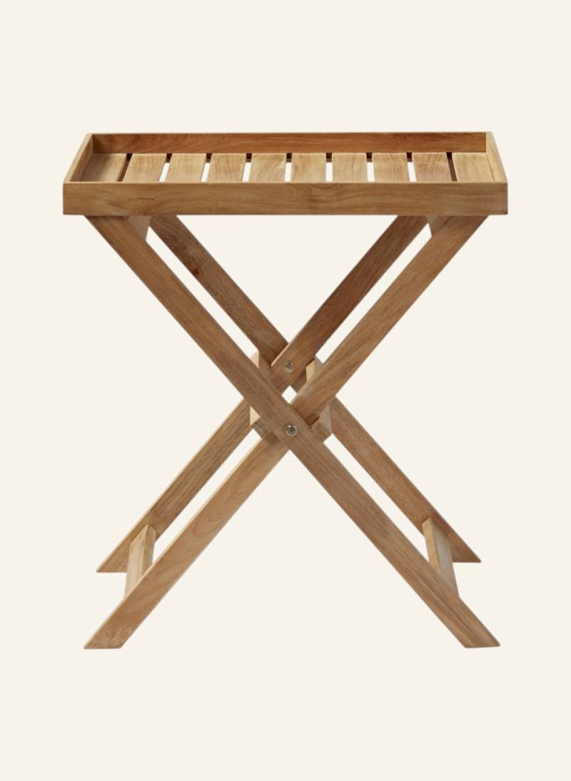 Cinas Tablett-Beistelltisch Classic braun von cinas