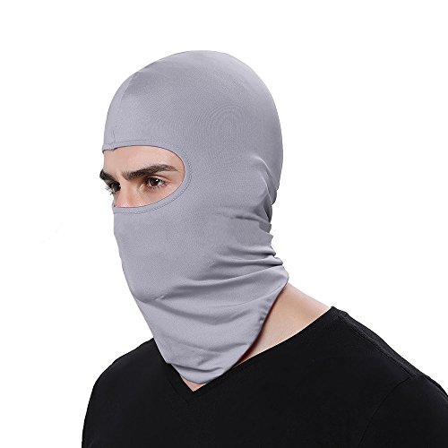 cinnamou Winter Gestrickte Balaclava mit 3 Löchern Winter Warme Strick-Sturmhaube für Outdoor Sport Ski Snowboard Fahrrad Motorradzubehör Nackenwärmer Einheitsgröße (C) von cinnamou