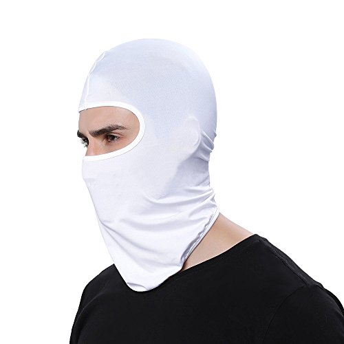 cinnamou Winter Gestrickte Balaclava mit 3 Löchern Winter Warme Strick-Sturmhaube für Outdoor Sport Ski Snowboard Fahrrad Motorradzubehör Nackenwärmer Einheitsgröße (E) von cinnamou