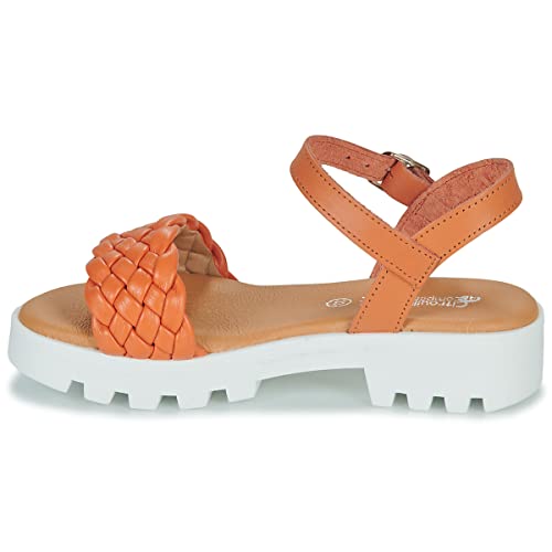 citrouille et compagnie Nasako Sandalen/Sandaletten Madchen Orange - 37 - Sandalen/Sandaletten Shoes von citrouille et compagnie