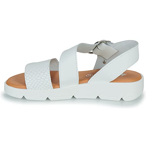 citrouille et compagnie Palette Sandalen/Sandaletten Madchen Weiss - 34 - Sandalen/Sandaletten Shoes von citrouille et compagnie