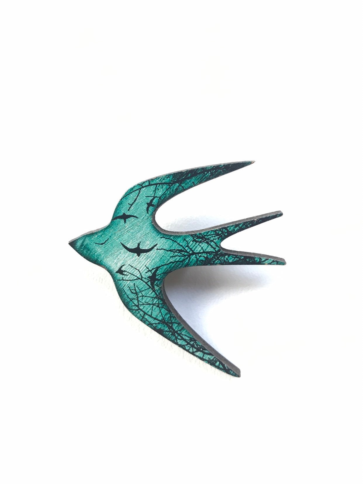 Vogel Pin, Brosche, Schwalbe Schmuck, Fliegende Geschenk, Geschenk Für Sie, Freundin von ciutecreations