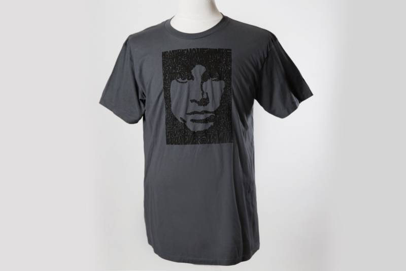 Jim Morrison T-Shirt | Handgedrucktes Siebdruck-Grafik-T-Shirt-Zitat Jim Morrison T-Shirt | Handgedrucktes Siebdruck-Grafik-T-Shirt-Zitat von civildisobedience
