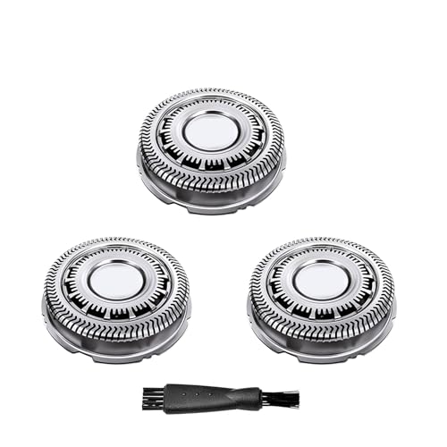 SH90 Ersatzköpfe kompatibel mit Philips Norelco Serie 9000 Ersatzköpfe für Norelco Elctric Rasierer Serie 9000(S9xxx) 8000(S8xxx), SH90 Ersatzkopfklingen, 3 Stück von ckslkek