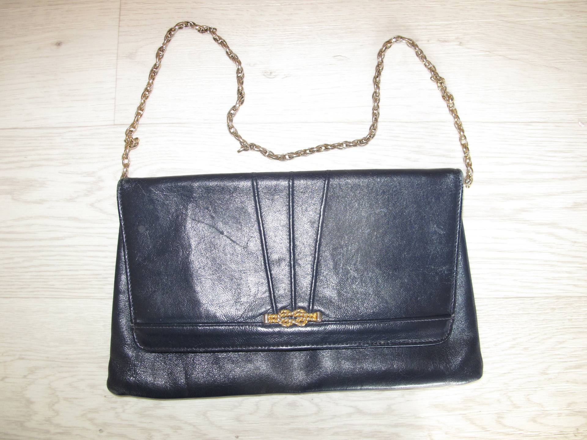 Jane Shilton Schulter/Clutch Tasche Marine Jane Shilton Schulter/Clutch Tasche Marine von claireburrowsvintage