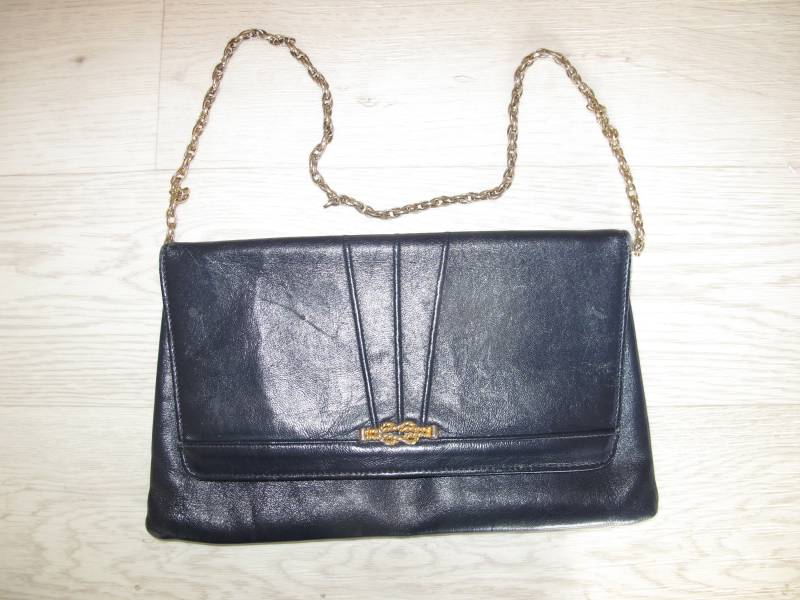 Jane Shilton Schulter/Clutch Tasche Marine Jane Shilton Schulter/Clutch Tasche Marine von claireburrowsvintage