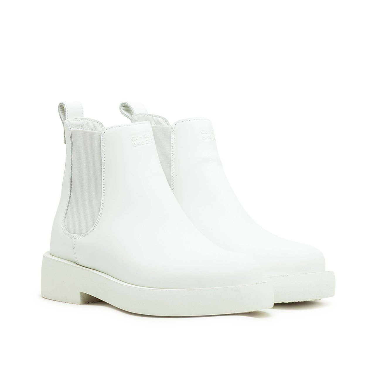 clarks mileno chelsea boot (white) von clarks