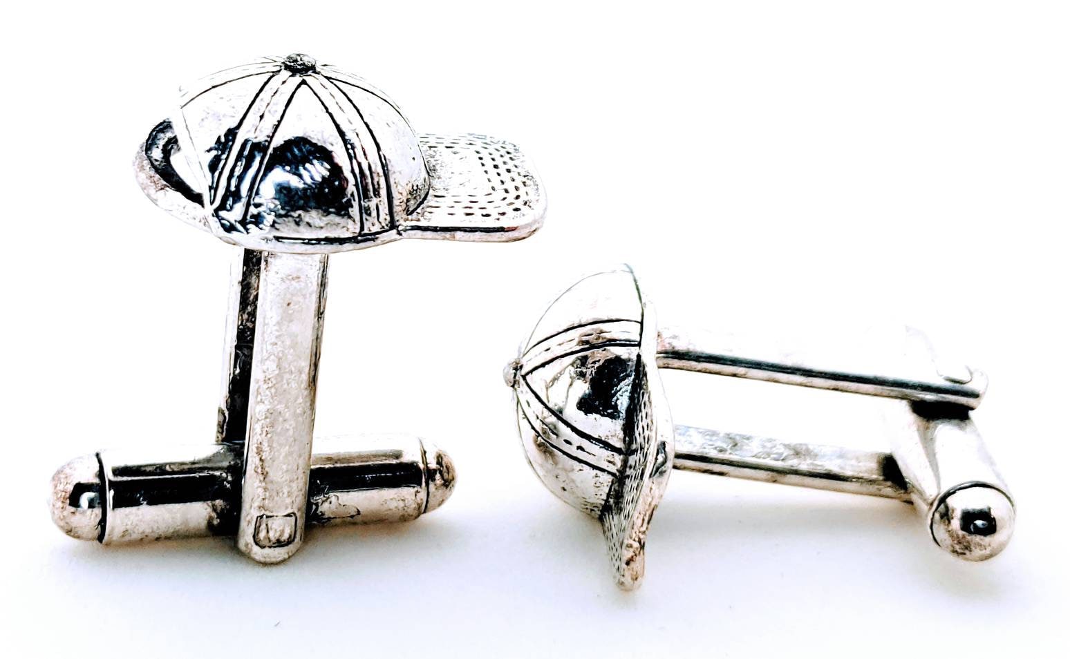 Baseball-Mütze Manschettenknöpfe von classiccufflinks