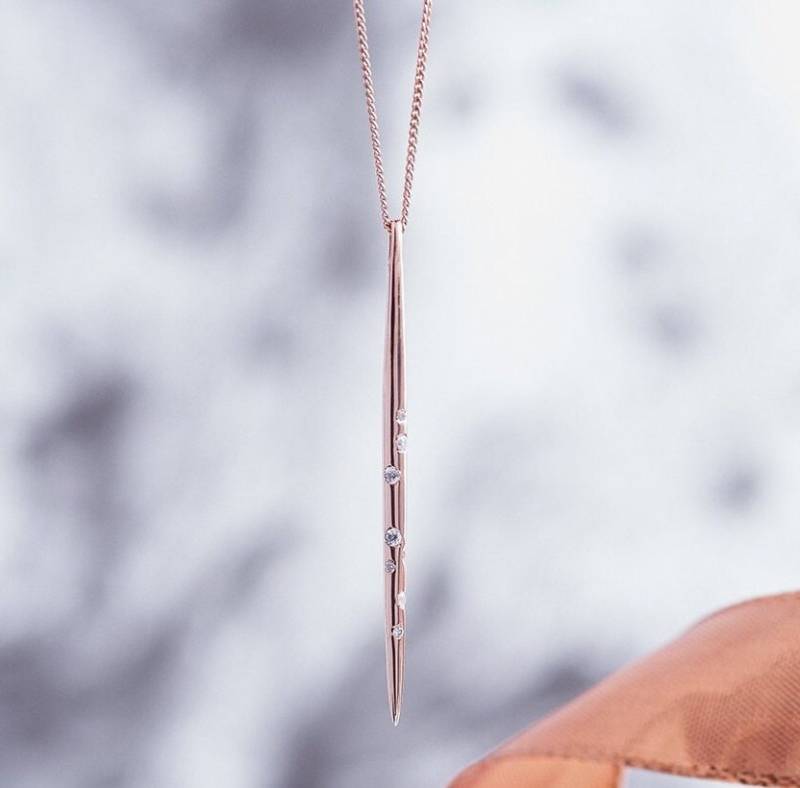 Rosegold Sternzeichen-Halskette Sterlingsilber-Anhänger Sternzeichen Rosegold Sternzeichen-Halskette Sterlingsilber-Anhänger Sternzeichen von claudetteworters
