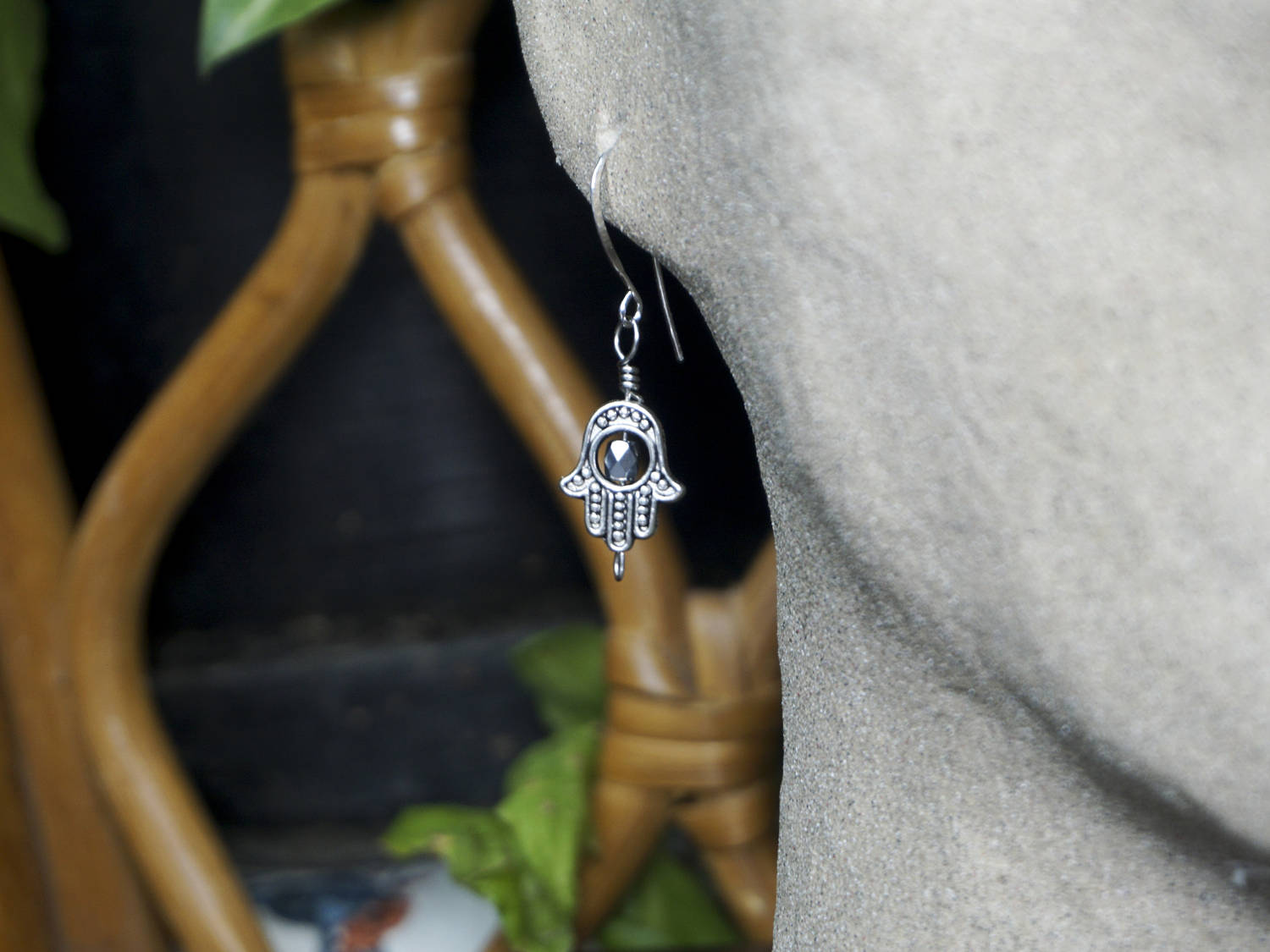 Hand Der Fatima-Ohrringe Hand Der Fatima-Ohrringe von claythingsofdewire
