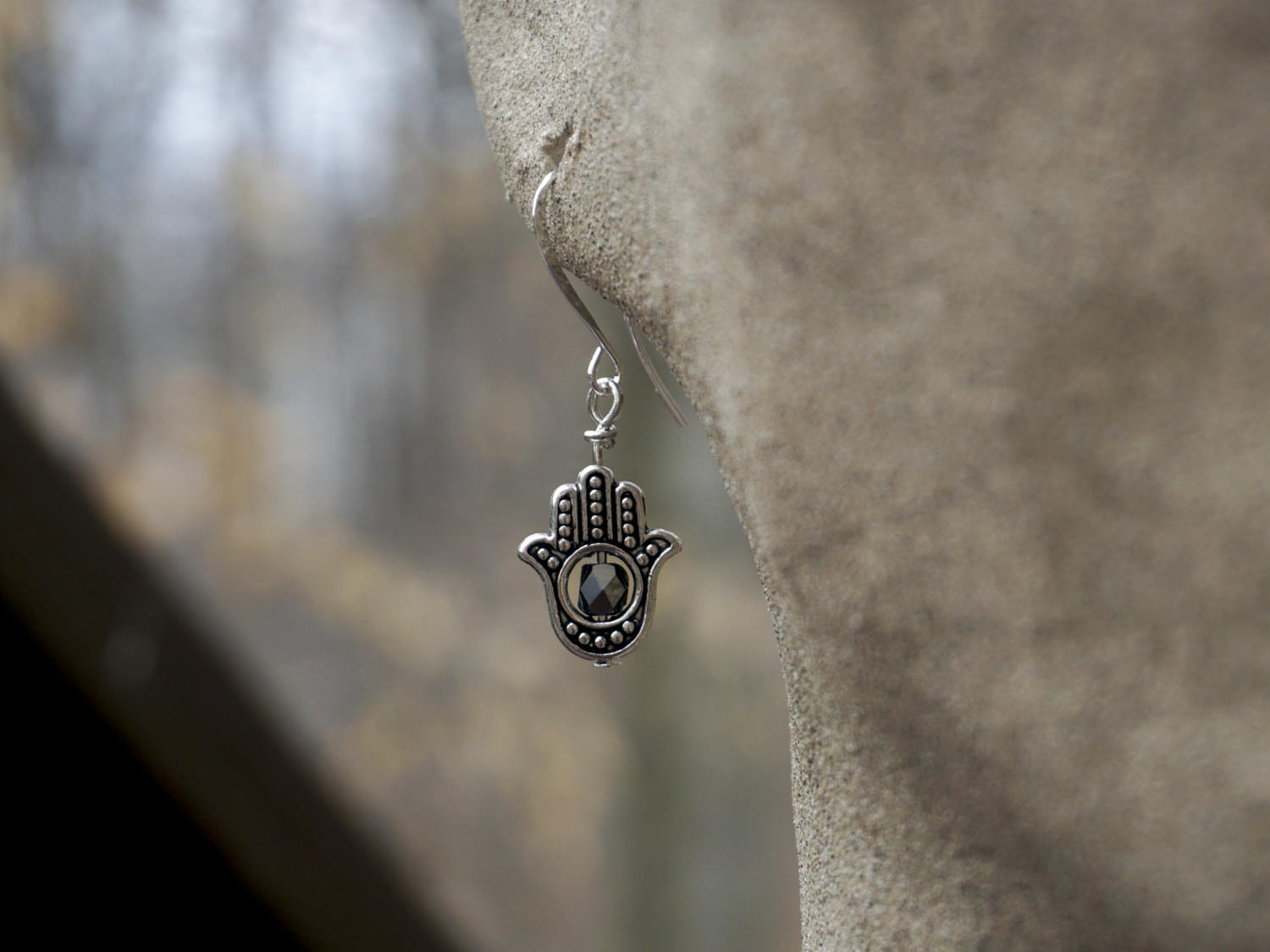 Hand Der Fatima-Ohrringe Hand Der Fatima-Ohrringe von claythingsofdewire