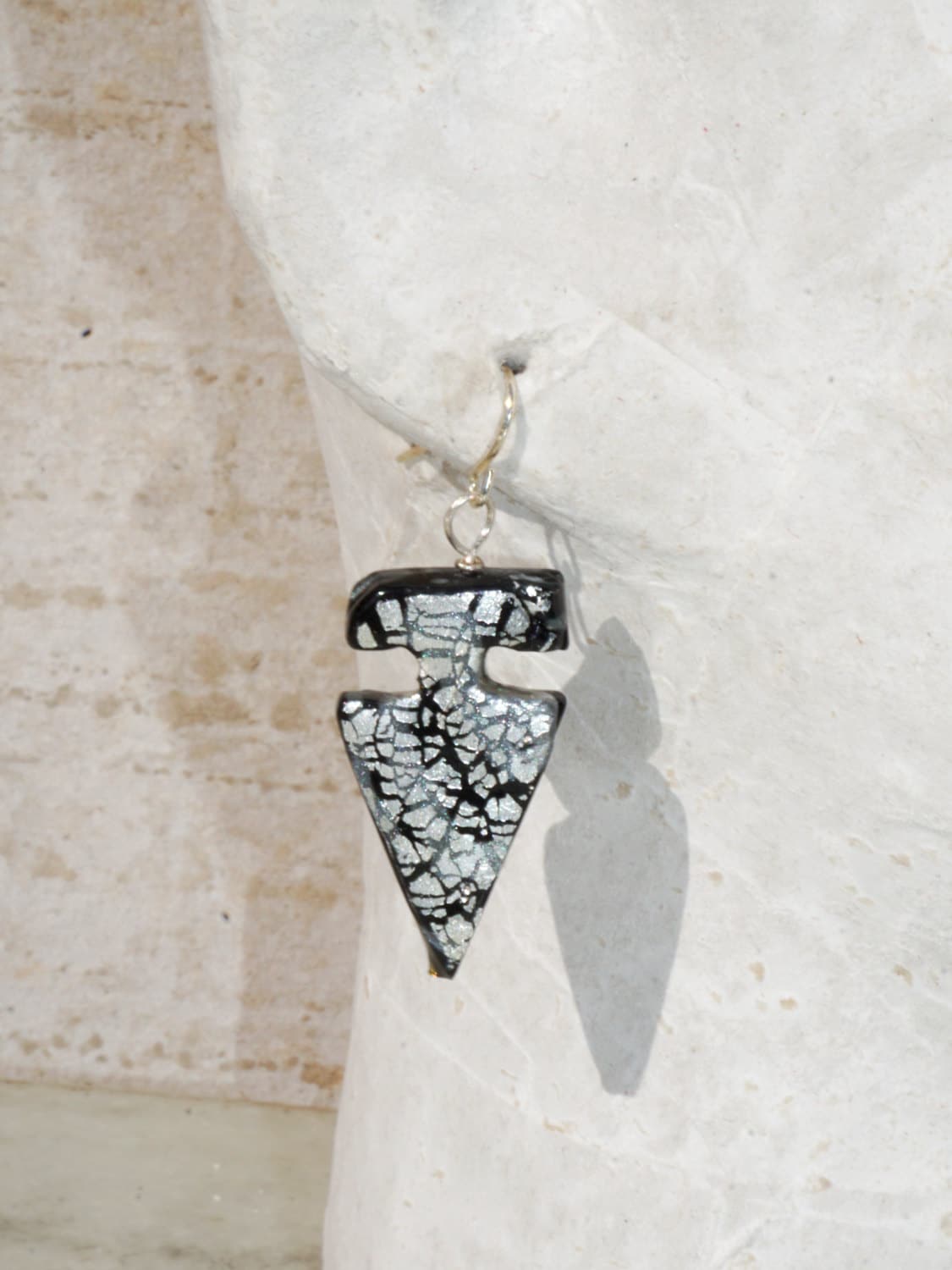 Pfeilspitze Ohrringe Pfeilspitze Ohrringe von claythingsofdewire