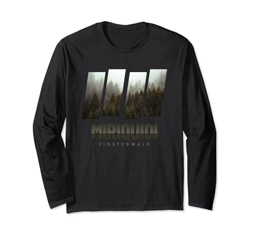 Miriquidi Finsterwald für Herren Damen Langarmshirt Miriquidi Finsterwald für Herren Damen Langarmshirt von cleanmedia