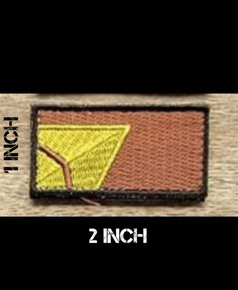 Ocp Farbiger Dreieckskeil Flight Suit Pencil Tab 2 "x 1' von clear2land