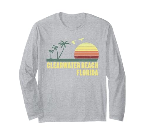 Clearwater Beach Florida FL Souvenirs Herren Damen Mädchen Langarmshirt Clearwater Beach Florida FL Souvenirs Herren Damen Mädchen Langarmshirt von clearwater beach florida FL souvenirs