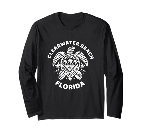 Clearwater Beach Florida FL Souvenirs Herren Damen Mädchen Langarmshirt von clearwater beach florida FL souvenirs