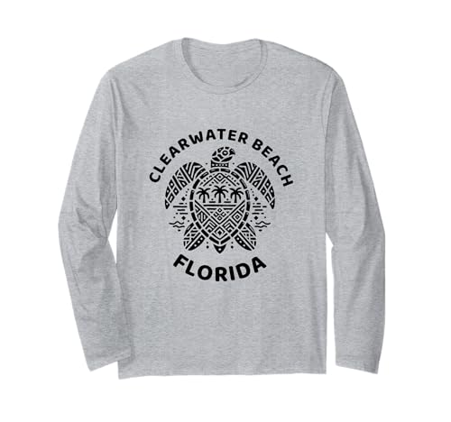 Clearwater Beach Florida FL Souvenirs Herren Damen Mädchen Langarmshirt von clearwater beach florida FL souvenirs