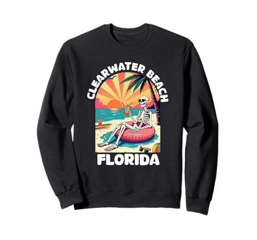 Clearwater Beach Florida FL Souvenirs Herren Damen Mädchen Sweatshirt Clearwater Beach Florida FL Souvenirs Herren Damen Mädchen Sweatshirt von clearwater beach florida FL souvenirs