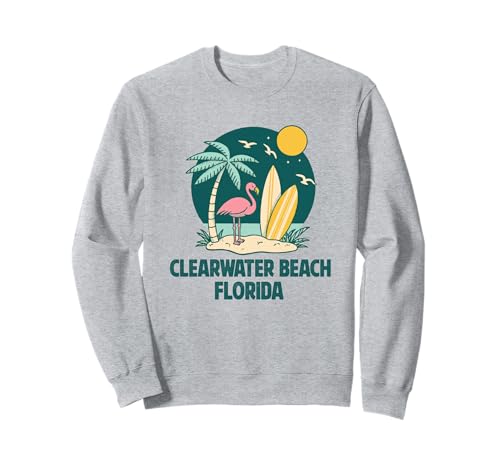 Clearwater Beach Florida FL Souvenirs Herren Damen Mädchen Sweatshirt Clearwater Beach Florida FL Souvenirs Herren Damen Mädchen Sweatshirt von clearwater beach florida FL souvenirs