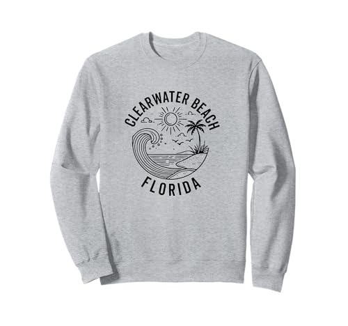 Clearwater Beach Florida FL Souvenirs Herren Damen Mädchen Sweatshirt Clearwater Beach Florida FL Souvenirs Herren Damen Mädchen Sweatshirt von clearwater beach florida FL souvenirs