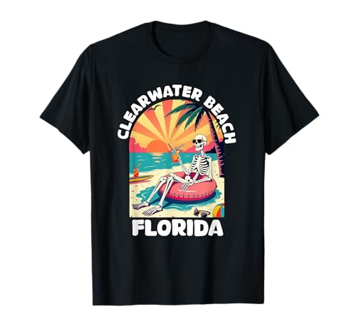 Clearwater Beach Florida FL Souvenirs Herren Damen Mädchen T-Shirt Clearwater Beach Florida FL Souvenirs Herren Damen Mädchen T-Shirt von clearwater beach florida FL souvenirs