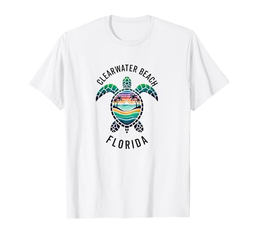 Clearwater Beach Florida FL Souvenirs Herren Damen Mädchen T-Shirt Clearwater Beach Florida FL Souvenirs Herren Damen Mädchen T-Shirt von clearwater beach florida FL souvenirs