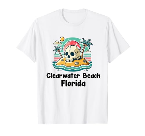 Clearwater Beach Florida FL Souvenirs Herren Damen Mädchen T-Shirt Clearwater Beach Florida FL Souvenirs Herren Damen Mädchen T-Shirt von clearwater beach florida FL souvenirs